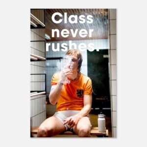 class never rushes